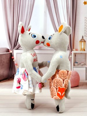 Именная игрушка мышка Василина